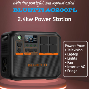 BLUETTI AC200PL POWER STATION (2400W/2304WH)