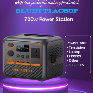 BLUETTI AC50P POWER STATION (700W/504WH)