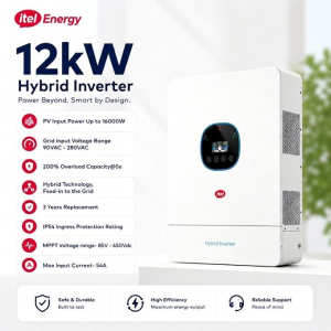 itel Energy 12kw Inverter Hybrid 48V IP54 1Phase IPV-12K48U with Wifi.