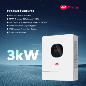itel Energy 3kw Inverter Off-Grid (3000W) 24V IP54 1Phase IPV-3K24U.